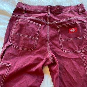 Maroon carpenter Dickies